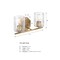 Designers Fountain Haven 16 in. 2-Light Old Satin Brass Vanity Light with Clear Rippled Glass Shades for Bathrooms D309M-2B-OSB - alternate 3